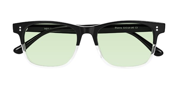 Front of Rhanna in Black/Clear