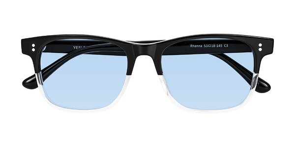 Front of Rhanna in Black/Clear