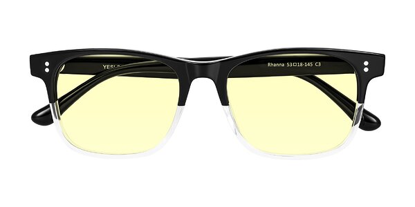Front of Rhanna in Black/Clear