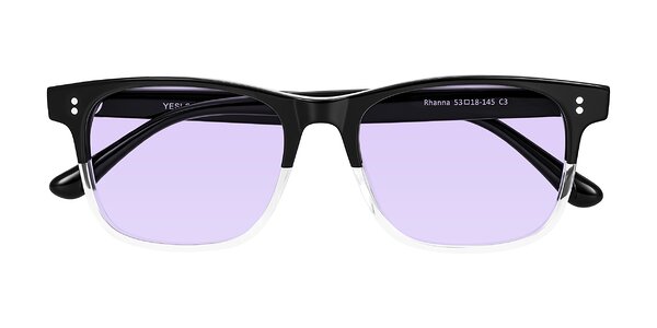 Front of Rhanna in Black/Clear