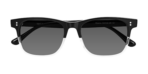 Front of Rhanna in Black/Clear