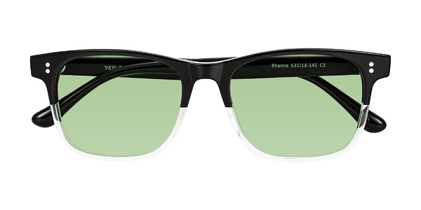 Front of Rhanna in Black/Clear