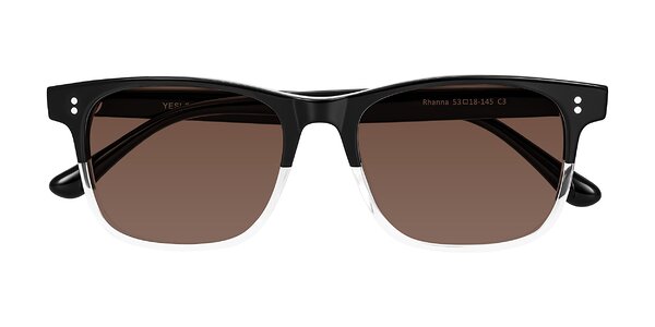 Front of Rhanna in Black/Clear