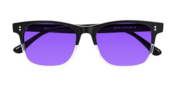 Front of Rhanna in Black/Clear