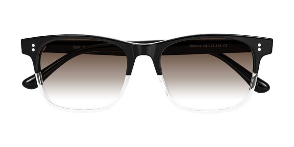 Front of Rhanna in Black/Clear