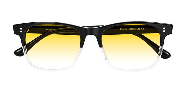 Front of Rhanna in Black/Clear