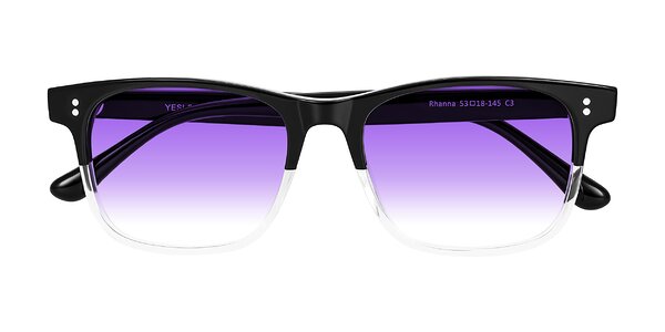 Front of Rhanna in Black/Clear