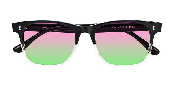 Front of Rhanna in Black/Clear