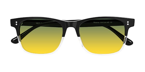 Front of Rhanna in Black/Clear
