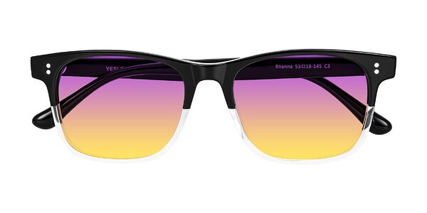 Front of Rhanna in Black/Clear