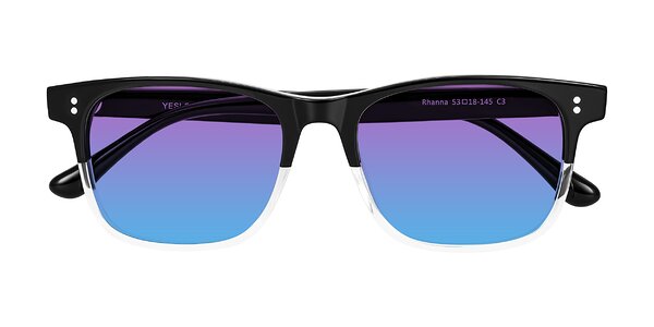 Front of Rhanna in Black/Clear