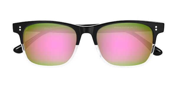 Front of Rhanna in Black/Clear