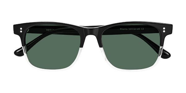 Front of Rhanna in Black/Clear
