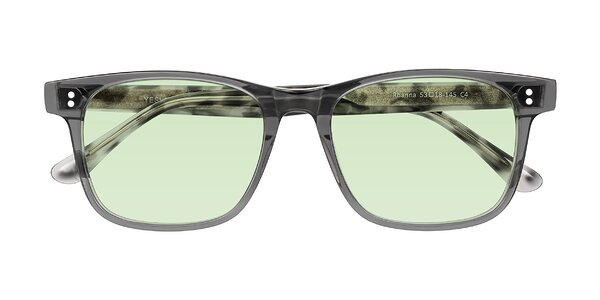 Front of Rhanna in Gray/Tortoise