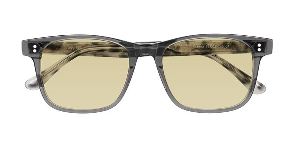 Front of Rhanna in Gray/Tortoise