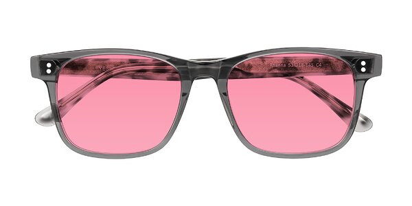 Front of Rhanna in Gray/Tortoise