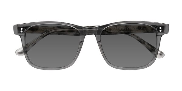 Front of Rhanna in Gray/Tortoise