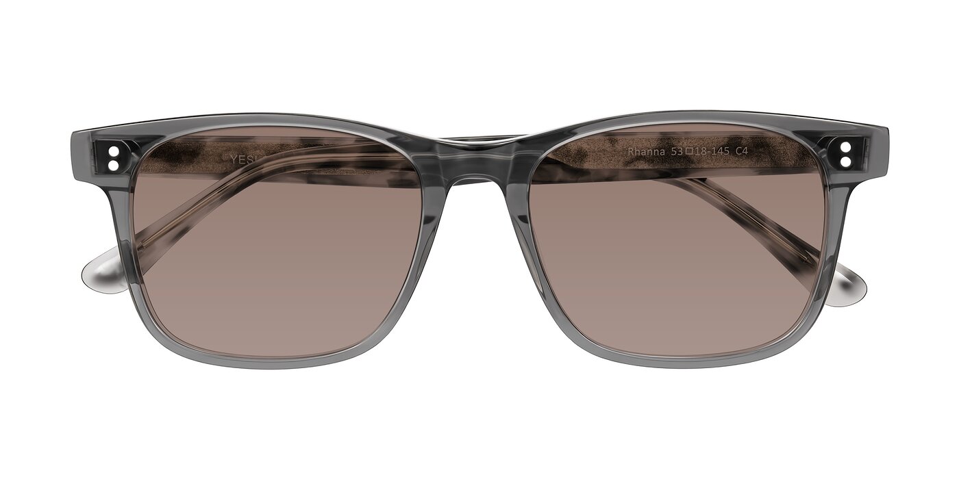 Rhanna - Gray/Tortoise Tinted Sunglasses