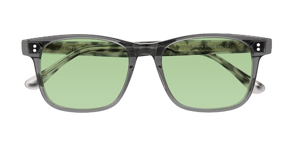 Front of Rhanna in Gray/Tortoise