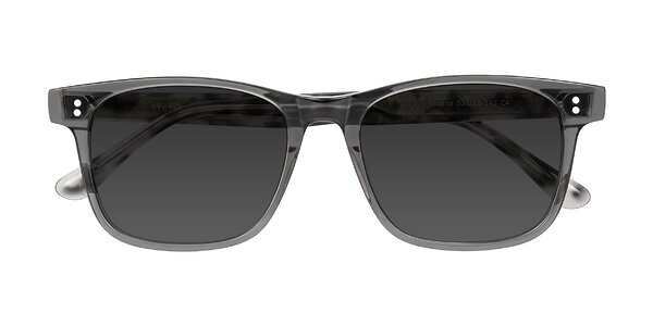 Front of Rhanna in Gray/Tortoise