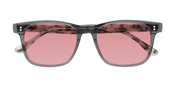 Front of Rhanna in Gray/Tortoise