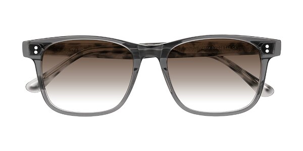 Front of Rhanna in Gray/Tortoise