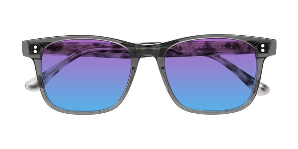 Front of Rhanna in Gray/Tortoise