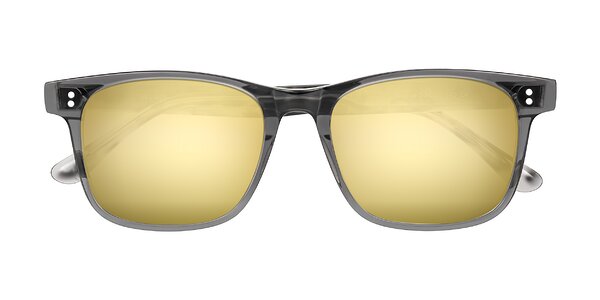 Front of Rhanna in Gray/Tortoise