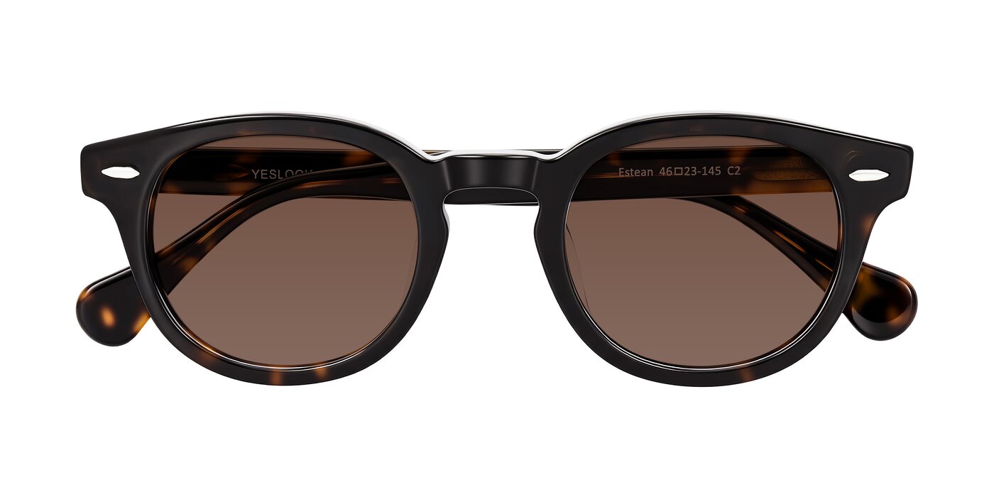 Estean - Dark Tortoise Tinted Sunglasses