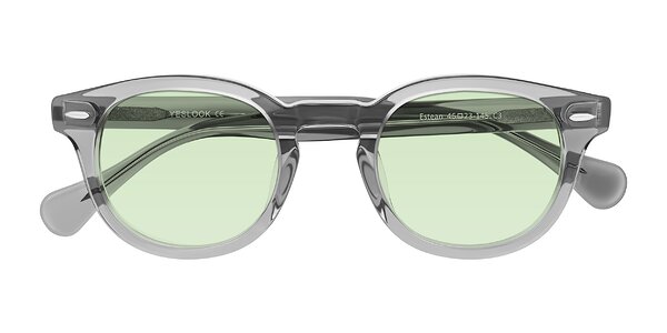 Front of Estean in Transparent Gray