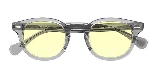 Front of Estean in Transparent Gray