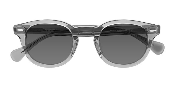 Front of Estean in Transparent Gray