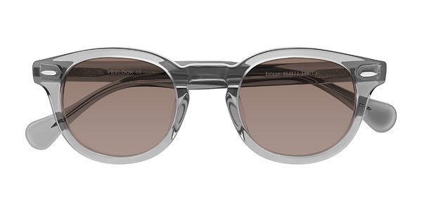 Front of Estean in Transparent Gray