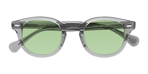 Front of Estean in Transparent Gray