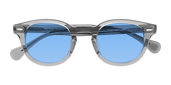 Front of Estean in Transparent Gray