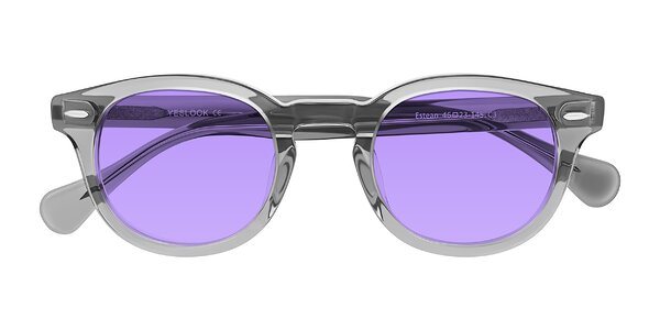 Front of Estean in Transparent Gray