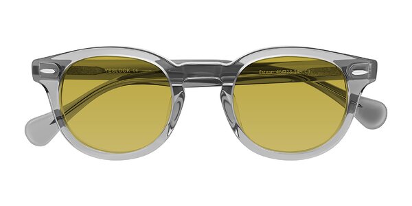 Front of Estean in Transparent Gray