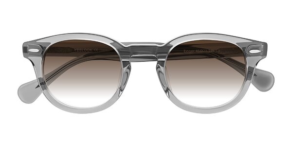 Front of Estean in Transparent Gray