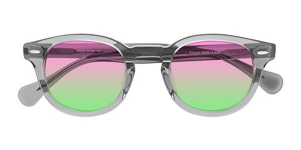 Front of Estean in Transparent Gray