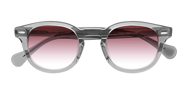 Front of Estean in Transparent Gray