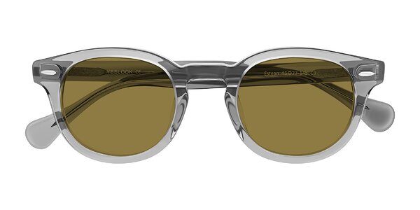 Front of Estean in Transparent Gray