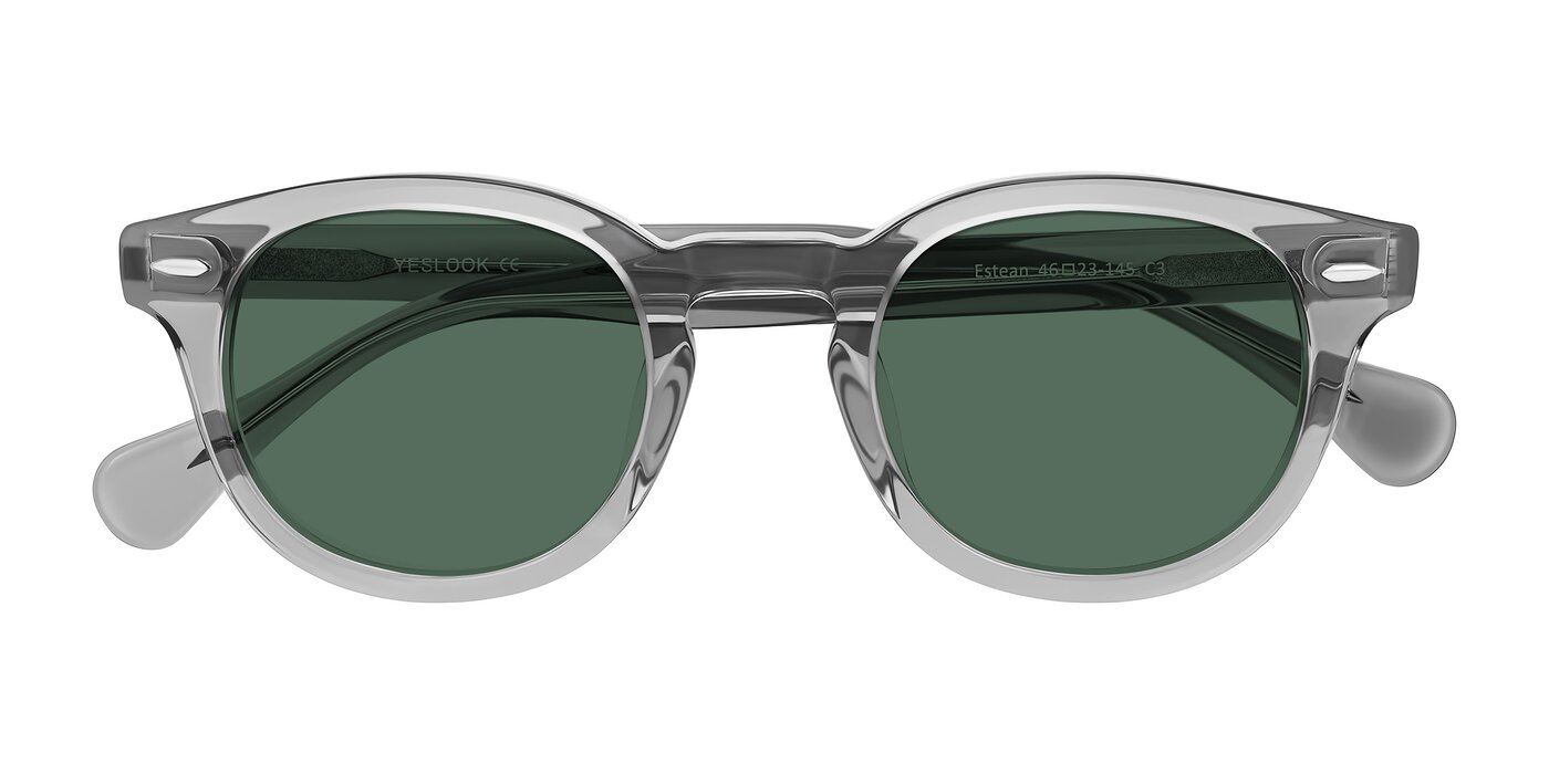 Estean - Transparent Gray Polarized Sunglasses