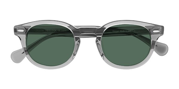 Front of Estean in Transparent Gray