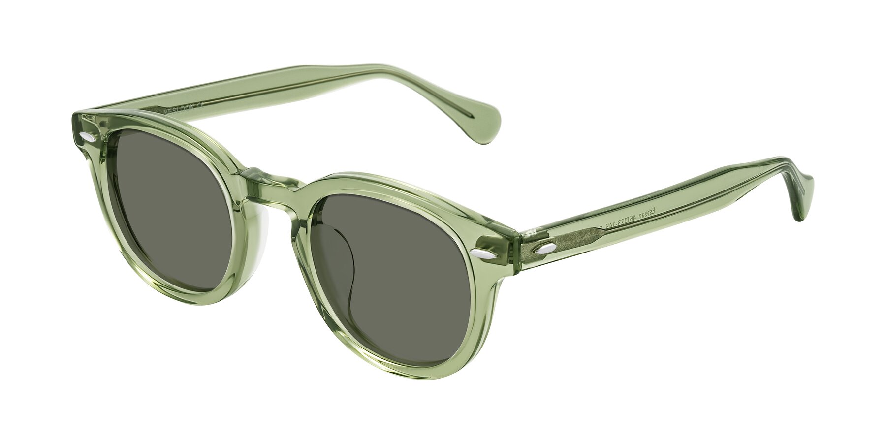 Angle of Estean in Transparent Green with Gray Polarized Lenses