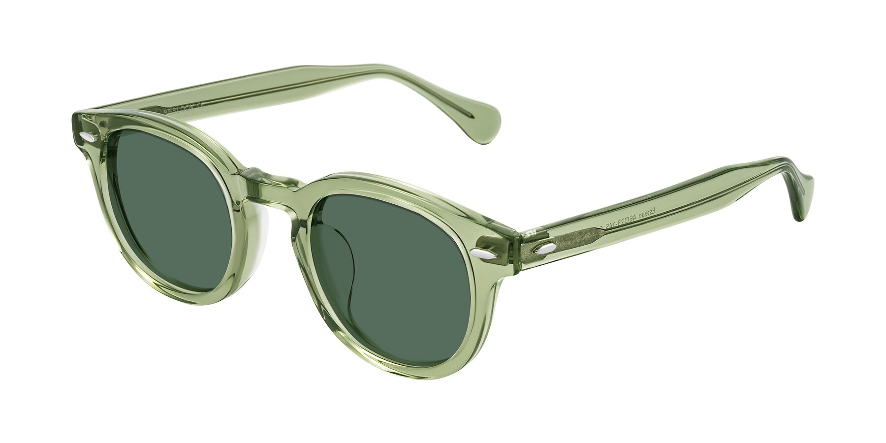 Angle of Estean in Transparent Green with Green Polarized Lenses