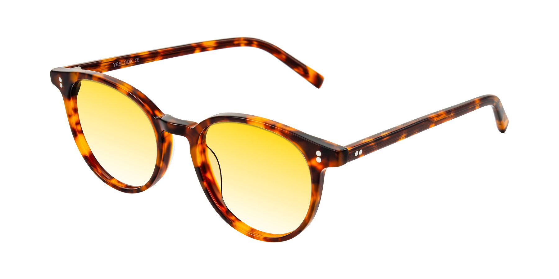 Angle of Haharou in Tortoise with Yellow Gradient Lenses