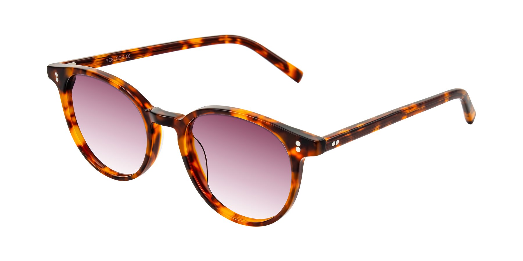 Angle of Haharou in Tortoise with Wine Gradient Lenses