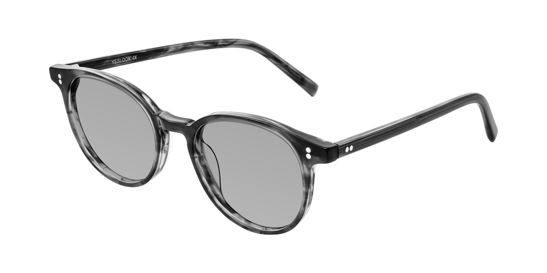 Angle of Haharou in Smoke with Light Gray Tinted Lenses