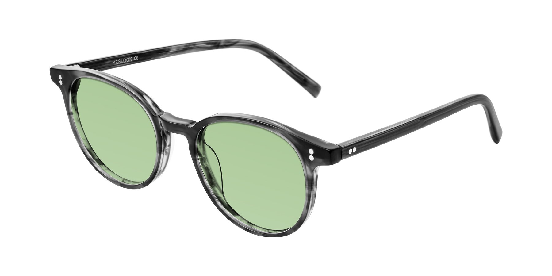 Angle of Haharou in Smoke with Medium Green Tinted Lenses