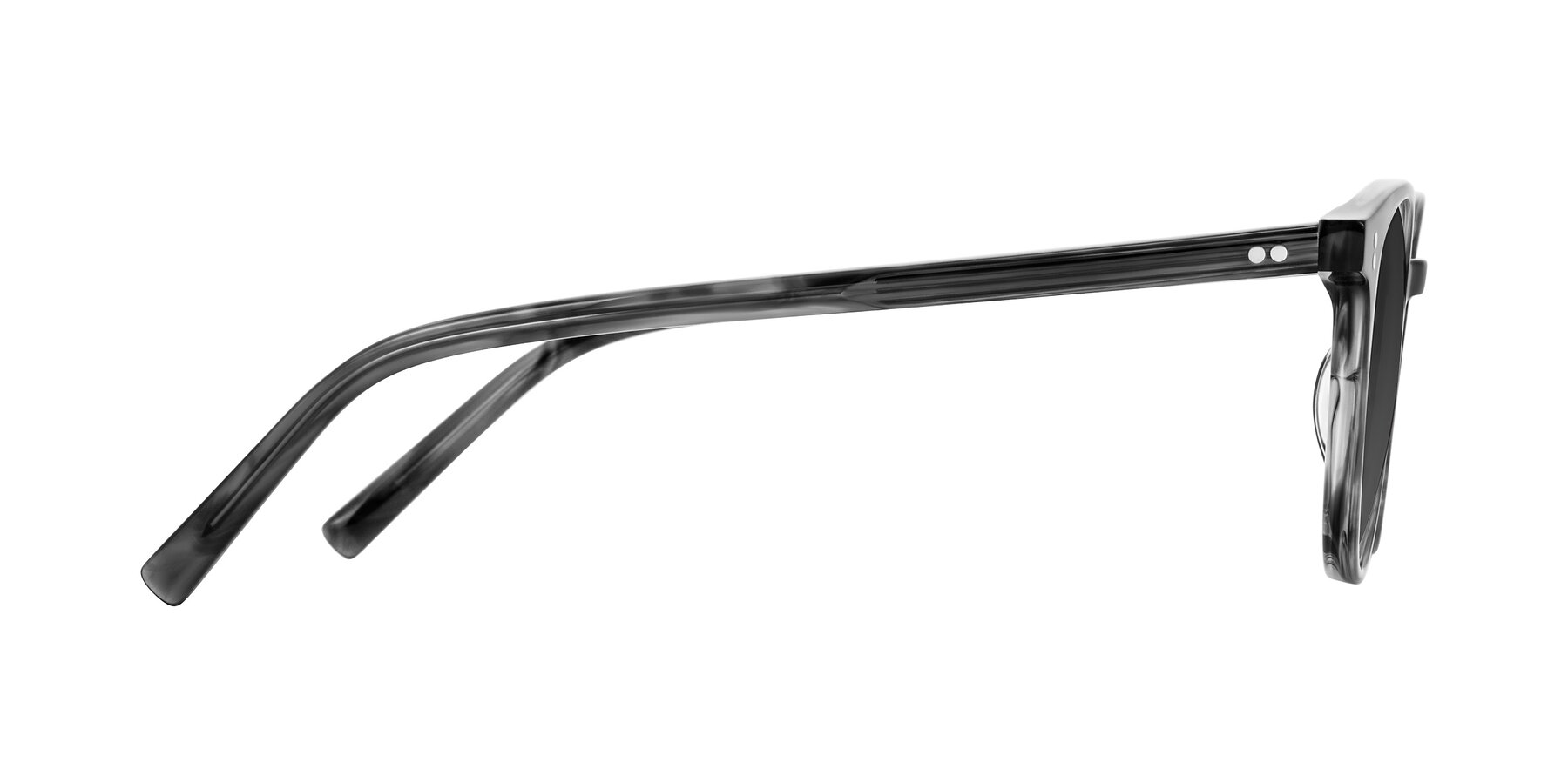 Side of Haharou in Smoke with Gray Tinted Lenses